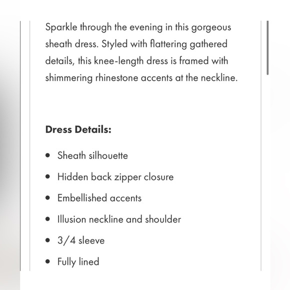 Plus Sequin Dress - Picture 7 of 10